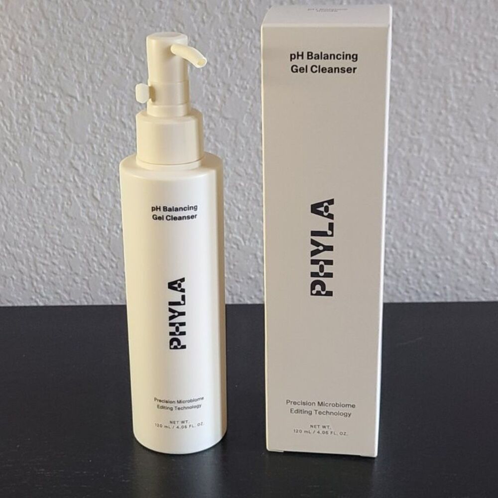 PHYLA pH Balancing Gel Face Cleanser Wash Acne Skincare 4.06 fl oz Exp 12/27 New